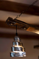 Rustic ceiling light - Wine barrel light fixture