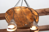 Wine barrel ceiling lights - Rustic pendant light