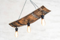 Rustic ceiling lights - Wine barrel light fixture