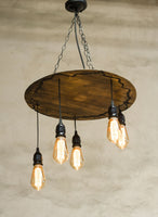 Wine barrel pendant lights - Barrel ceiling light