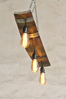 Rustic pendant light - Wine barrel lighting fixture