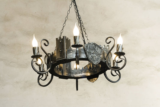 Castle Style Chandelier Lighting - Duke