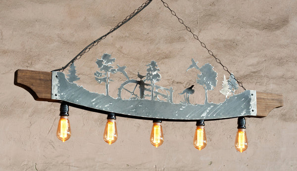 Rustic Chandelier - Cabin Chandelier - Rustic Ceiling Lights