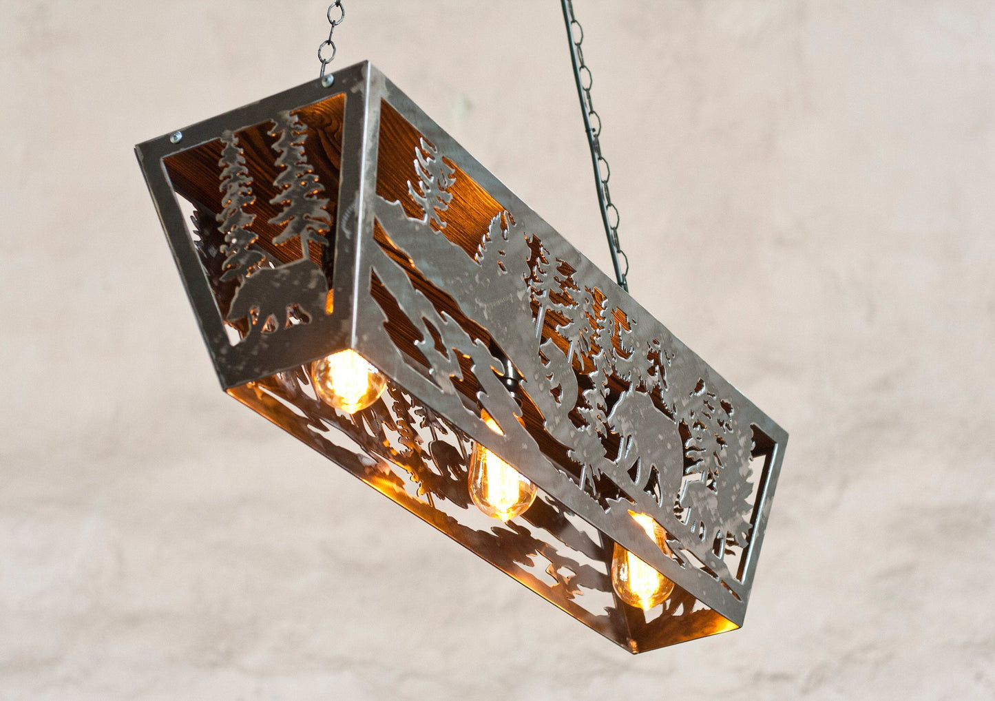Cabin pendant light - Bears
