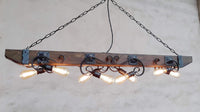 Chandelier Lighting - Wrought Iron Chandelier - Wooden Chandelier