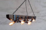 Chandelier Lighting - Wrought Iron Chandelier - Wooden Chandelier