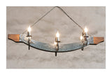 Wrought iron chandelier lights - Castle style lights