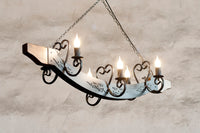 Chandelier lighting - Wrought iron ceiling lights