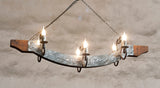 Wrought iron chandelier lights - Castle style lights