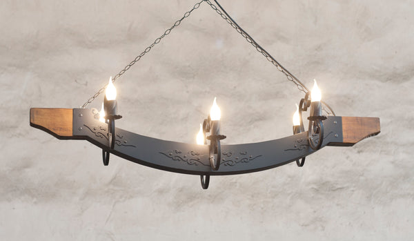 Chandelier lighting - Wrought iron ceiling lights