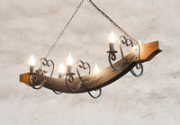 Chandelier lighting - Wrought iron ceiling lights