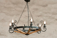 Wrought iron chandelier lights - Royal II