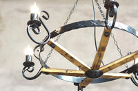 Wrought iron chandelier lights - Royal II