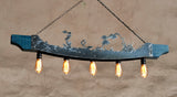 Rustic Five lights Fixture - Fish and Ocean Chandelier - Rustic Ceiling Lights - Ceiling Lights