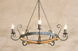 Wrought iron chandelier - Royal