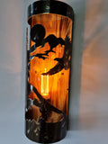 Rustic wall light - Eagle