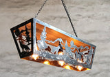 Ceiling light fixture - Wolves