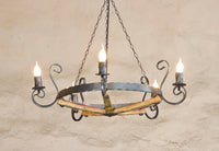 Wrought iron chandelier - Royal