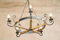 Wrought iron chandelier - Royal