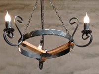 Wrought iron chandelier - Prince