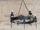 Chandelier ligthing - Wrought iron lights - Lighting fixture