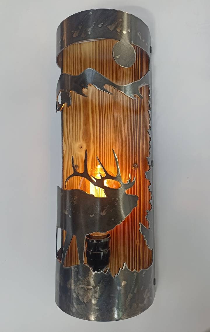Handcrafted wall lights
