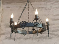 Chandelier ligthing - Wrought iron lights - Lighting fixture