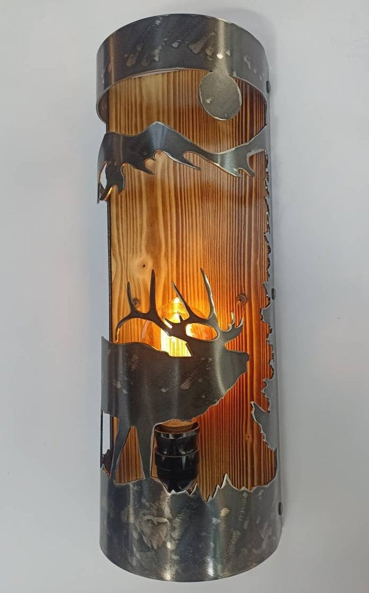  rustic wall sconce 